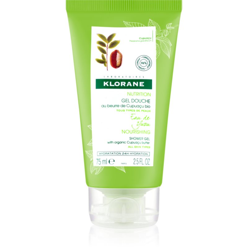 

Klorane Cupuaçu Eau de Yuzu інтенсивно зволожувальний гель для душу