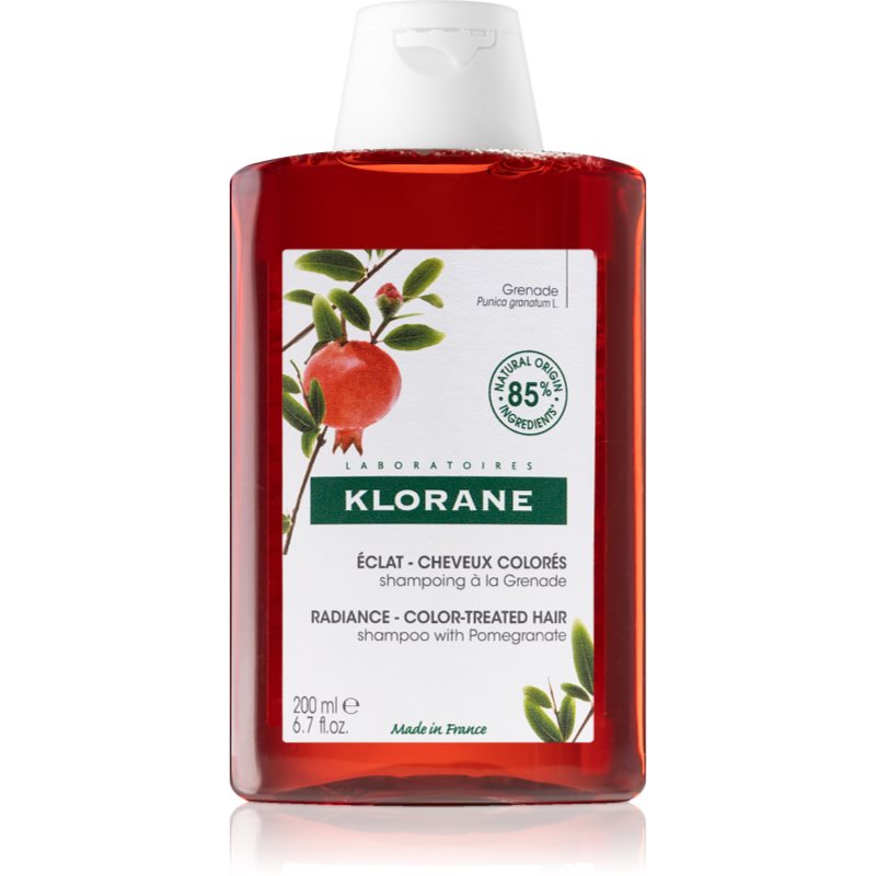 

Klorane Pomegranate зміцнюючий шампунь для фарбованого волосся