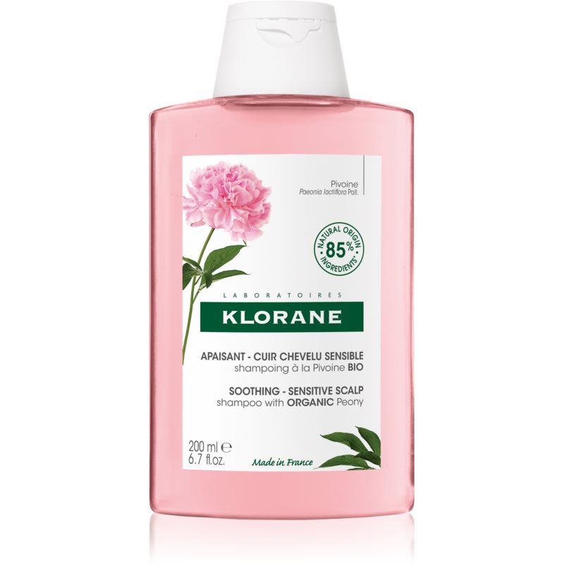 Klorane Peony shampoo for sensitive scalp 200 ml
