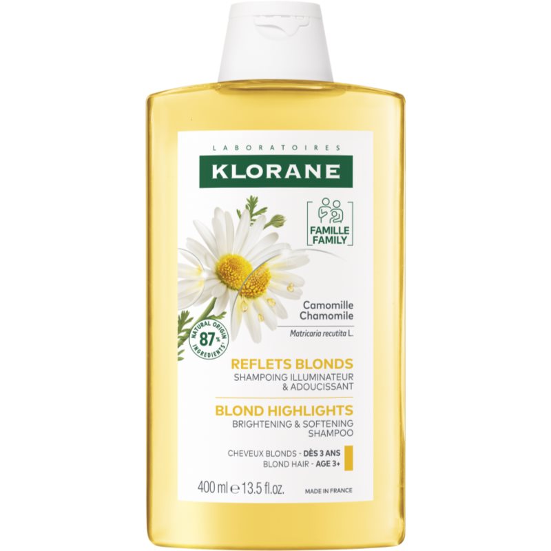 Klorane Klorane Chamomile șampon pentru par blond 400 ml