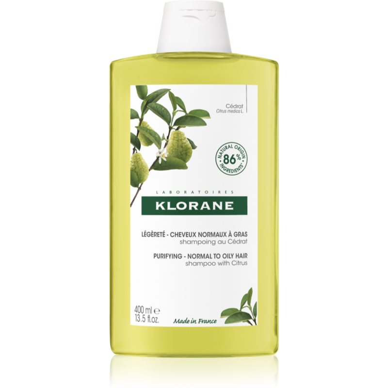 Klorane Cédrat очищуючий шампунь для нормального та жирного волосся 400 мл