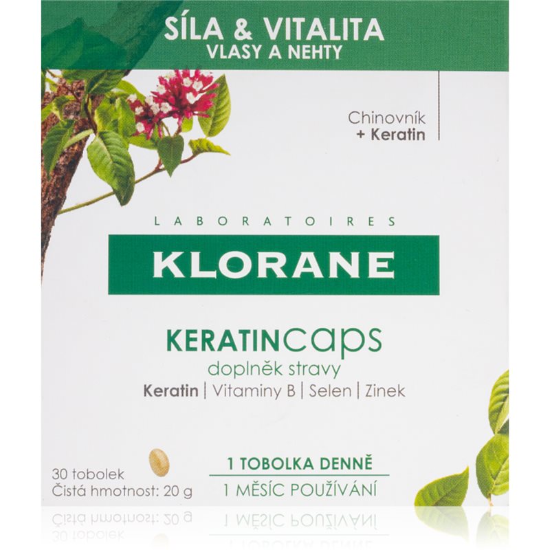 Klorane Keratincaps tobolky vlasy a nechty 30 ks kúpite na Notino.sk