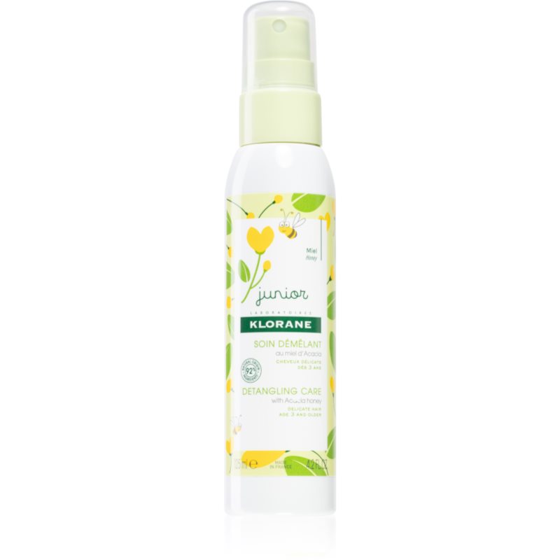 Klorane Junior spray protector pentru copii pentru par usor de pieptanat 125 ml
