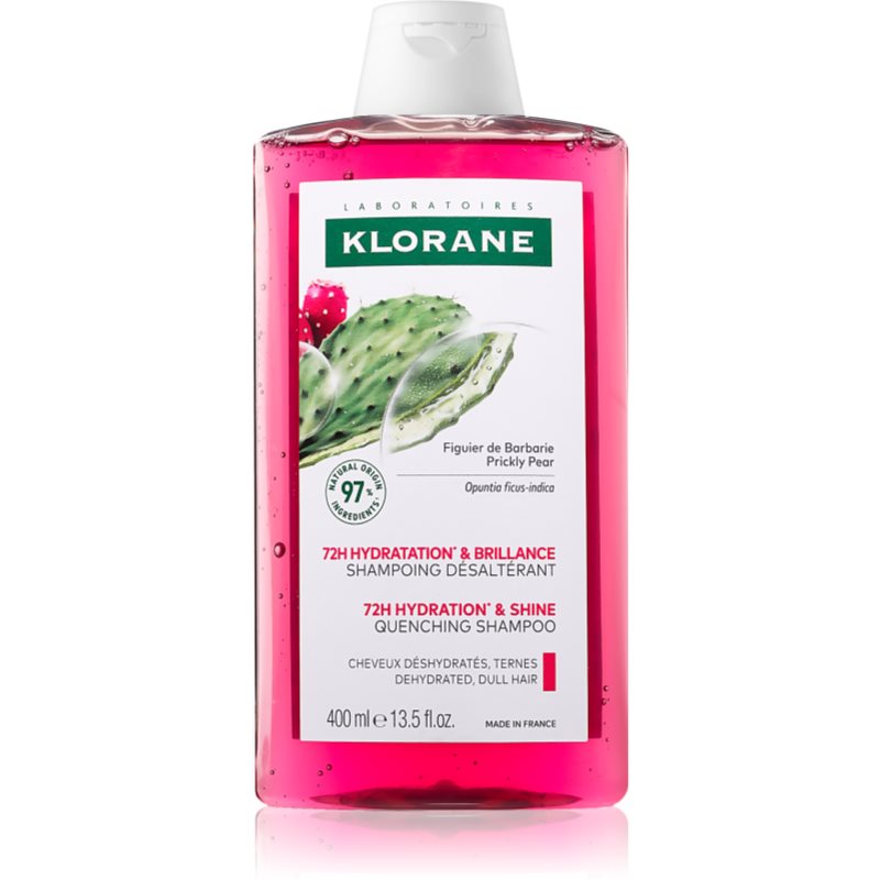 Photos - Hair Product Klorane Prickly Pear intensely hydrating shampoo 400 ml 