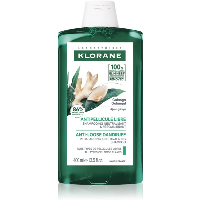 Klorane Klorane Galanga șampon hidratant anti-mătreață 400 ml