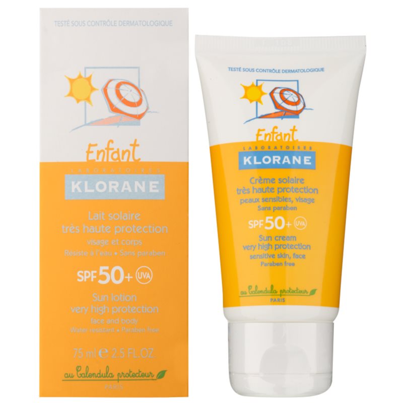 

Klorane Kids дитячий крем для засмаги SPF 50