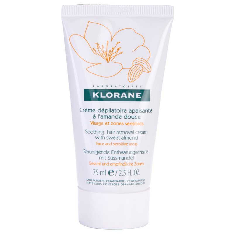 

Klorane Hygiene et Soins du Corps заспокійливий крем для видалення волосся для обличчя та чутливих місць