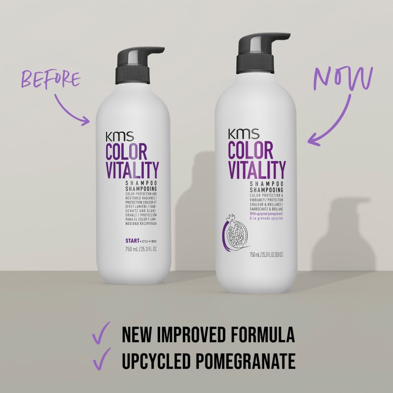 KMS Color Vitality Shampoo šampon pro barvené vlasy 750 ml (obrázek 10)