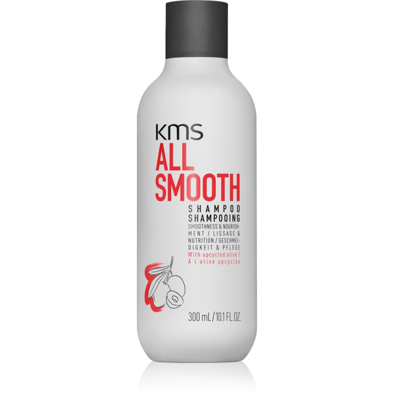 KMS All Smooth Shampoo uhlazující šampon pro silné, hrubé a suché vlasy 300 ml