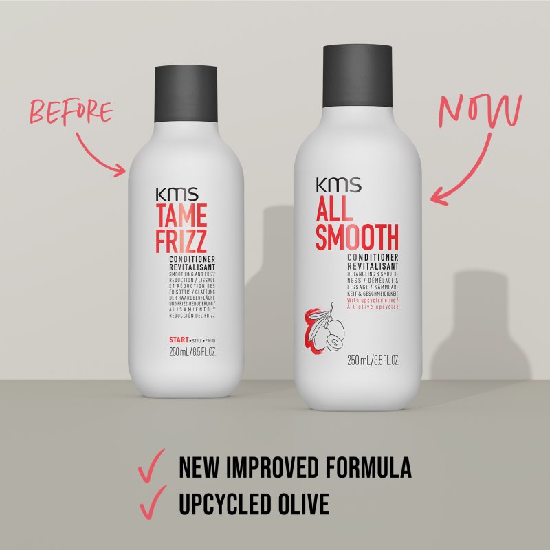 KMS All Smooth Conditioner uhlazující kondicionér pro silné, hrubé a suché vlasy 250 ml (obrázek 9)