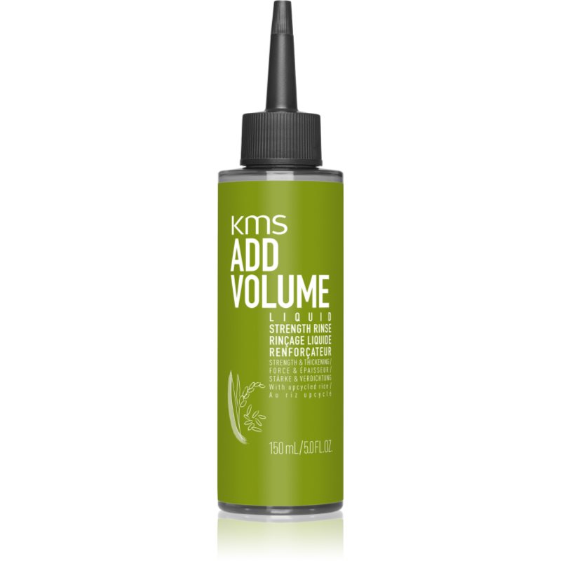 KMS Add Volume Liquid Strength Rinse vlasová kúra pro vlasy postrádající hustotu 150 ml