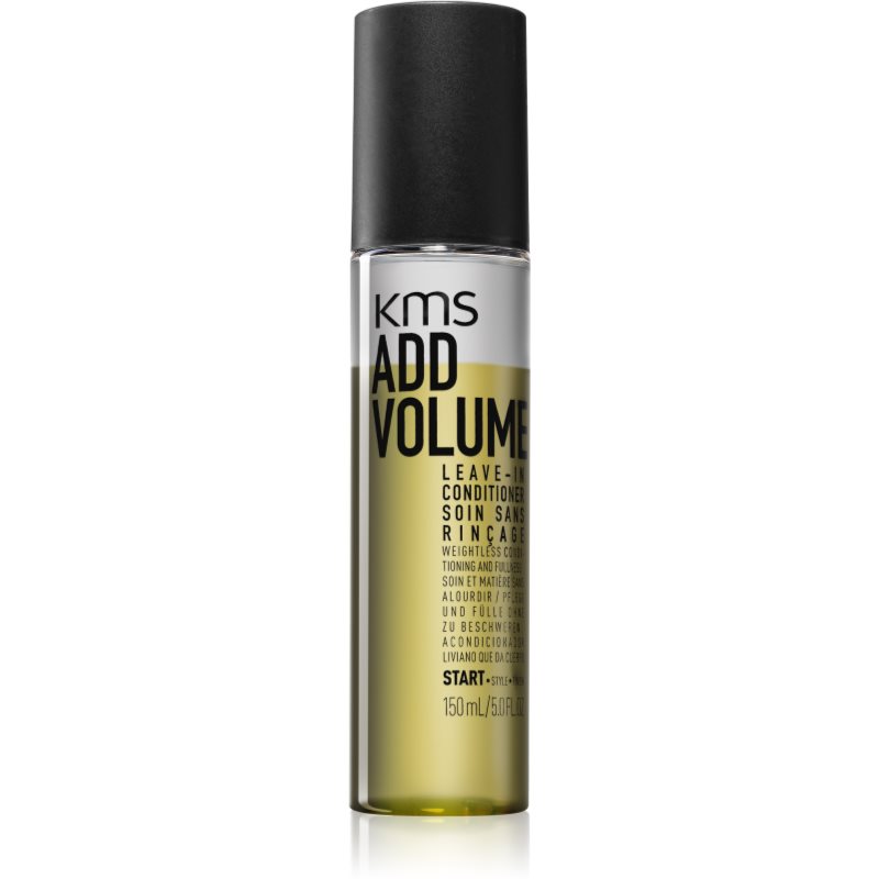 KMS KMS Add Volume Leave-In Conditioner κοντίσιονερ χωρίς ξέβγαλμα για όγκο από τις ρίζες 150 ml