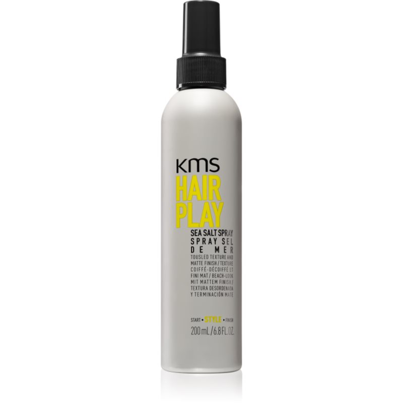 KMS Hair Play Sea Salt Spray Salt Spray For Curl Shaping 200 Ml