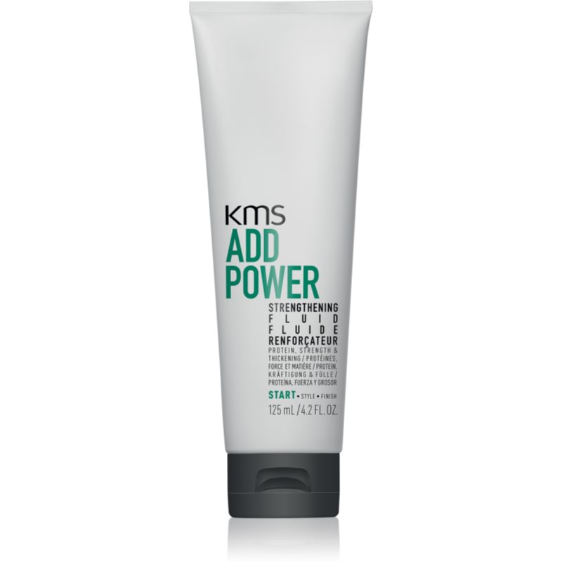 KMS Addpower Strengthening Fluid hidratáló és erősítő fluid a finom hajért 125 ml