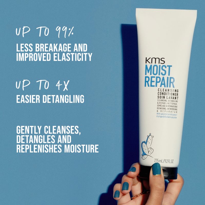 KMS Moist Repair Cleansing Conditioner čisticí kondicionér s hydratačním účinkem 275 ml (obrázek 4)