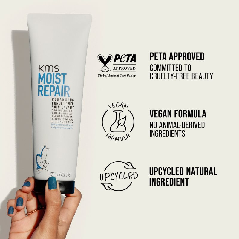 KMS Moist Repair Cleansing Conditioner čisticí kondicionér s hydratačním účinkem 275 ml (obrázek 8)