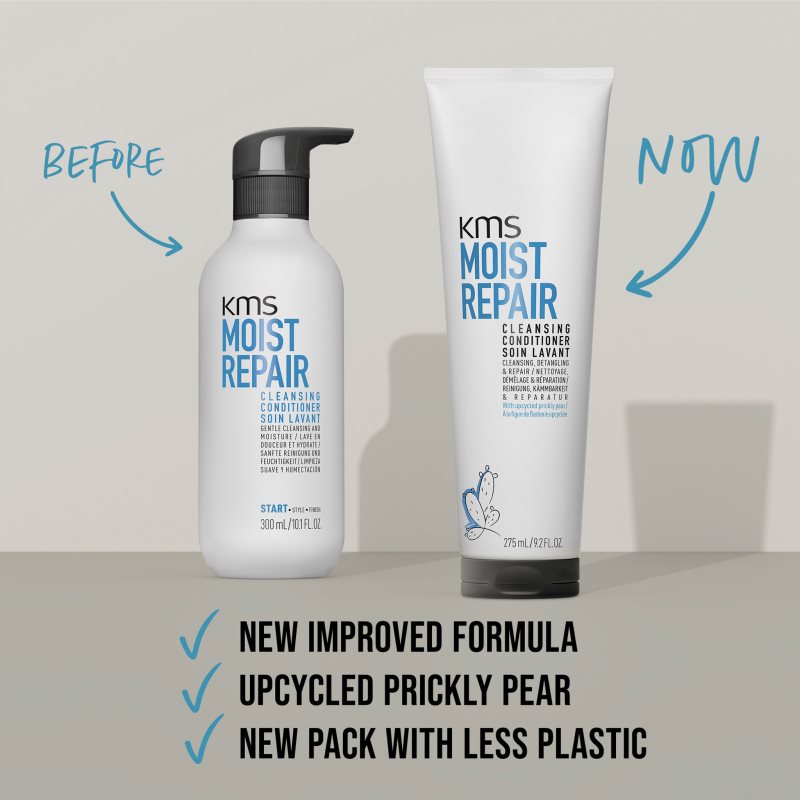 KMS Moist Repair Cleansing Conditioner čisticí kondicionér s hydratačním účinkem 275 ml (obrázek 9)