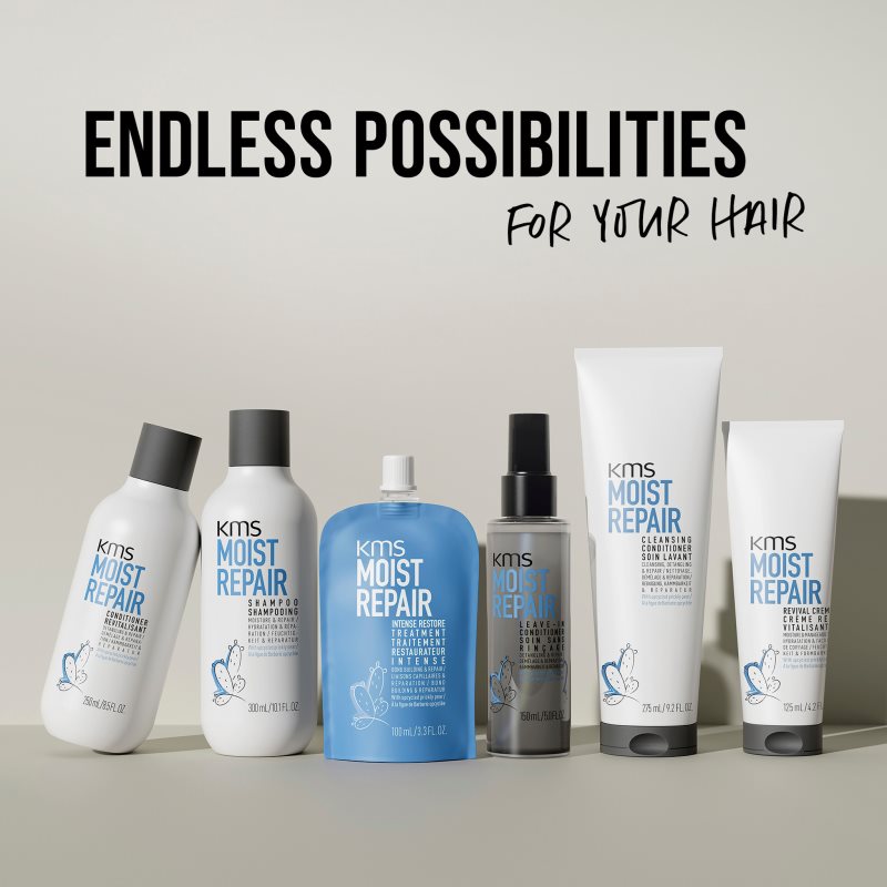 KMS Moist Repair Cleansing Conditioner čisticí kondicionér s hydratačním účinkem 275 ml (obrázek 11)
