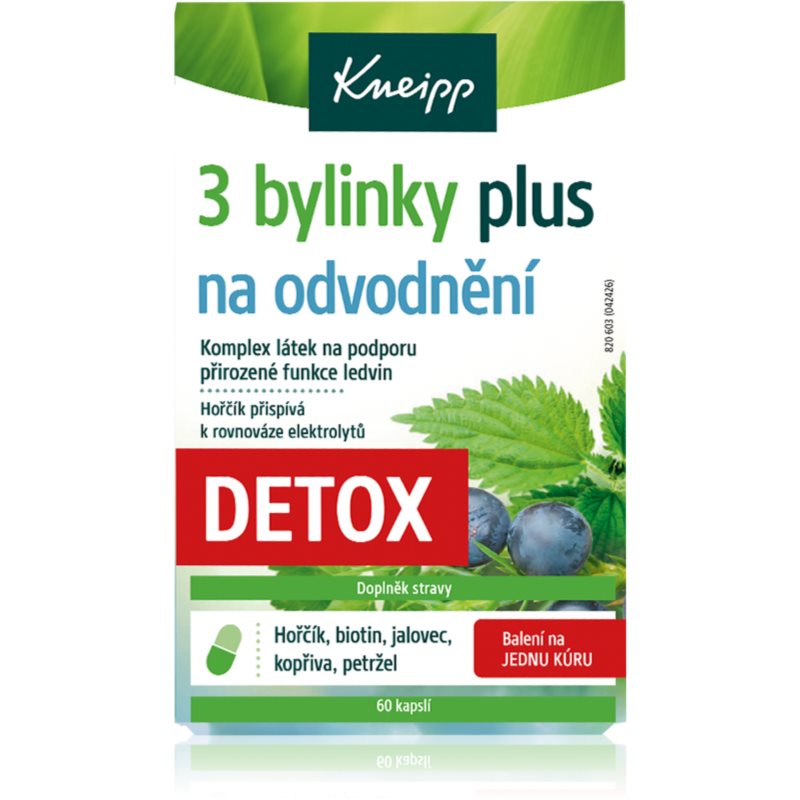 Kneipp 3 bylinky plus na odvodnění tob.60 koupíte na Notino.cz