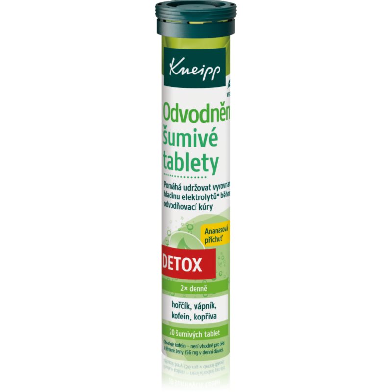 Kneipp Odvodnění šumivé tablety 20 ks koupíte na Notino.cz