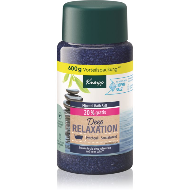 Kneipp Deep Relaxation sol za kopel 600 g