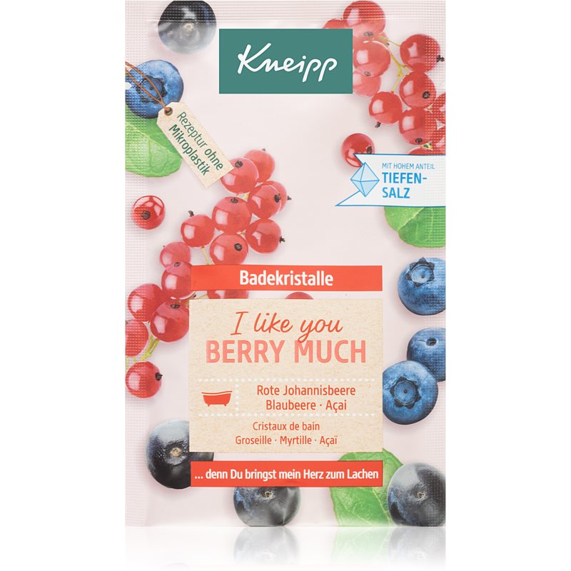 E-shop Kneipp I like you berry much koupelová sůl 60 g