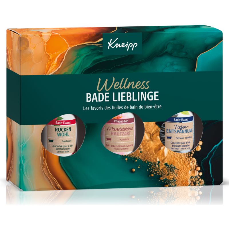 Kneipp Wellness Bath Oil Collection Presentförpackning för bad 3x20 ml female