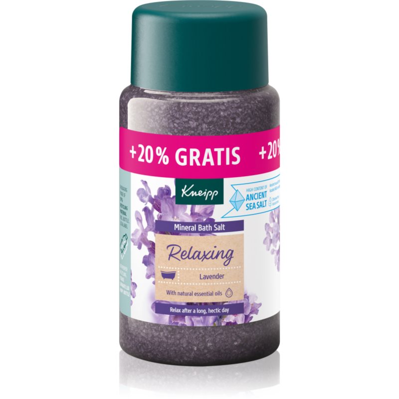Kneipp Relaxing Lavender sůl do koupele Lavender 600 g