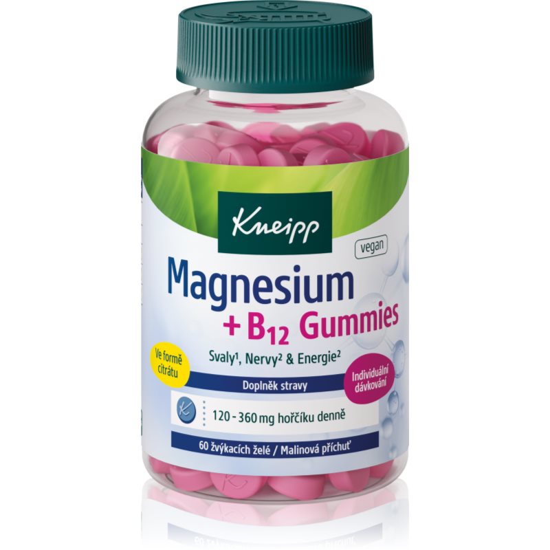 Kneipp Magnesium+B12 gummies 60ks koupíte na Notino.cz