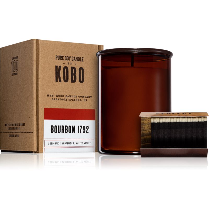 

KOBO Woodblock Bourbon 1792 aроматична свічка