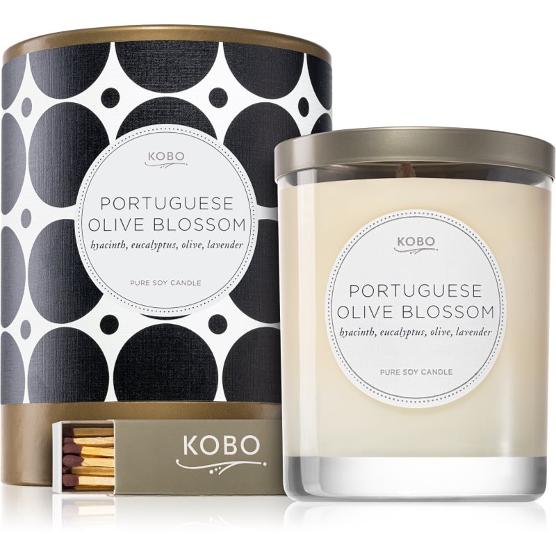 KOBO Coterie Portuguese Olive Blossom scented candle 312 g

