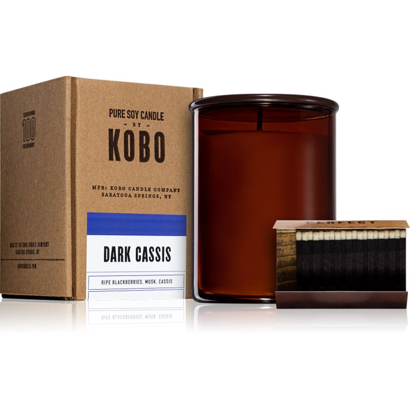 

KOBO Woodblock Dark Cassis aроматична свічка