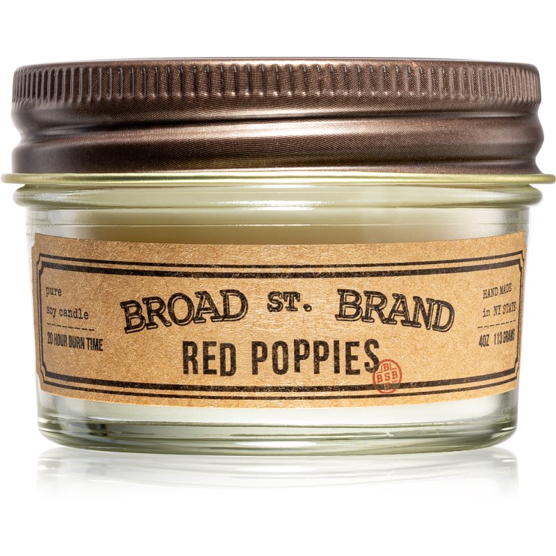 KOBO Broad St. Brand Red Poppies kvapioji žvakė I. (Apothecary) 113 g