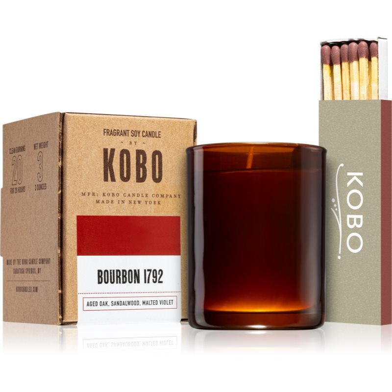 

KOBO Woodblock Bourbon 1792 вотивна свічка