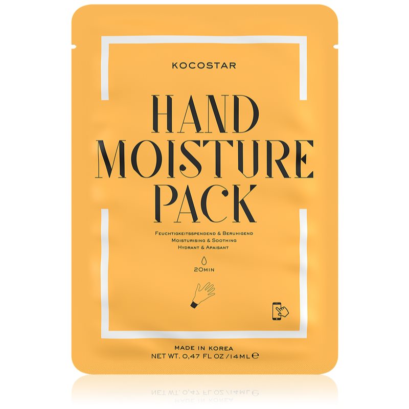 KOCOSTAR Hand Moisture Pack raminamoji ir drėkinamoji kaukė rankoms 14 ml