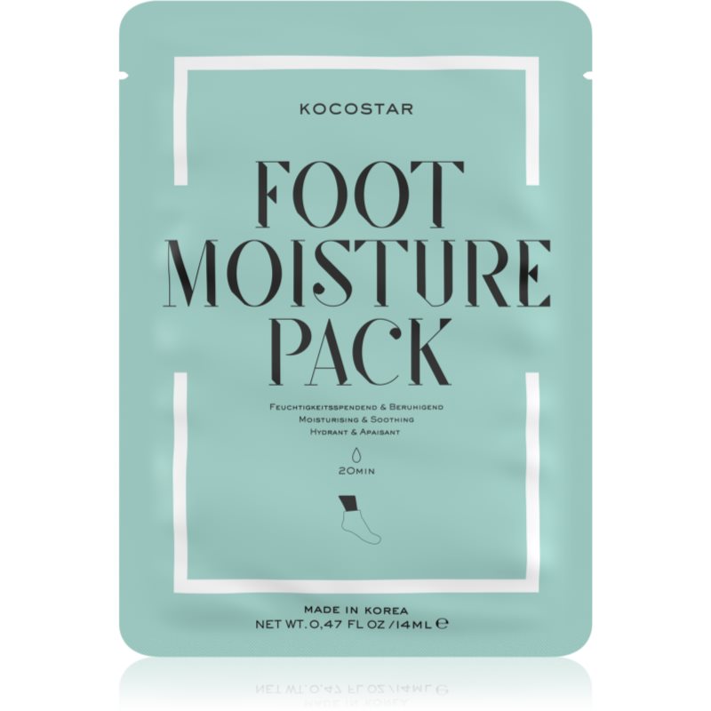 KOCOSTAR Foot Moisture Pack drėkinamoji kaukė kojoms 14 ml