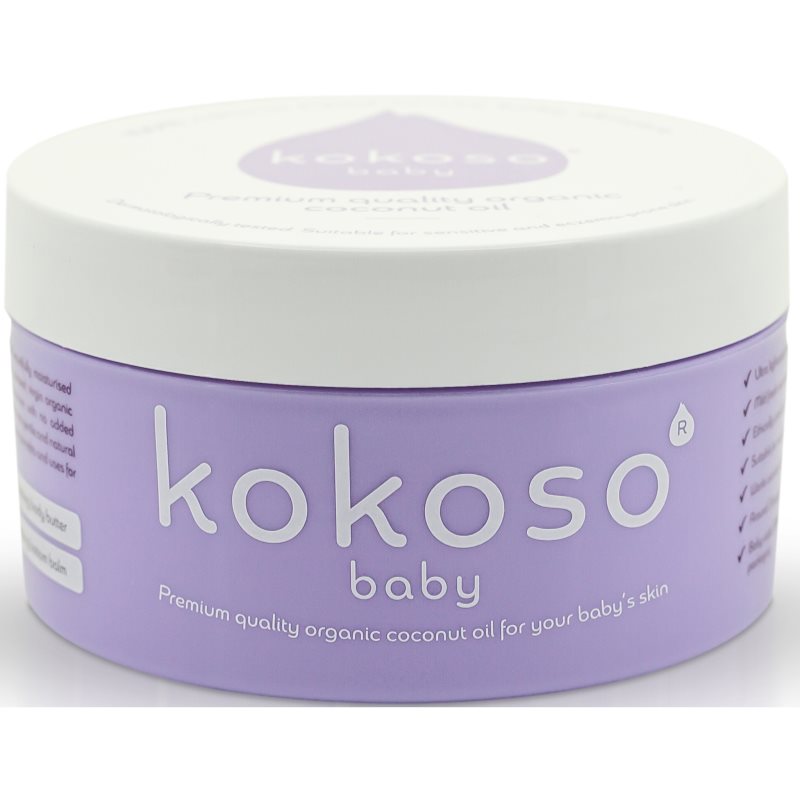 Kokoso Baby Kids organic coconut oil 210 ml
