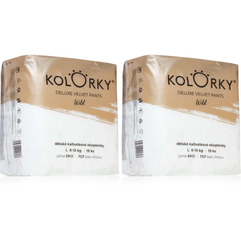 Kolorky Deluxe Velvet Pants Wild Σετ 8-13 kg