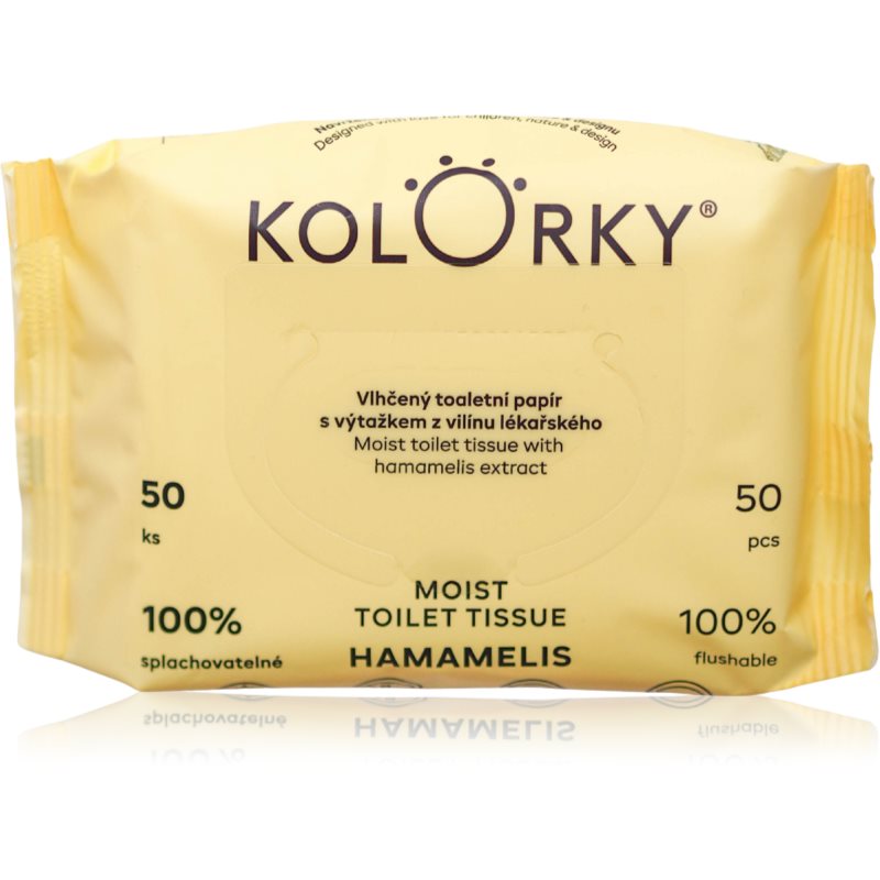 Kolorky Moist Toilet Tissue Hamamelis влажна тоалетна хартия 50 бр.