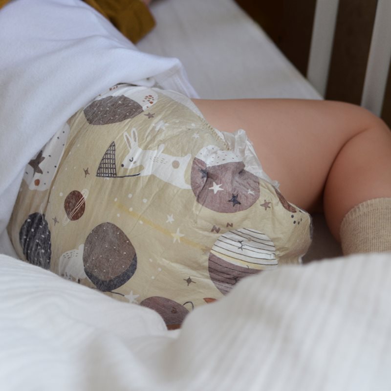 Kolorky Night Moments Disposable Organic Nappies For Complete Night Protection Size L 8-13 Kg 27 Pc