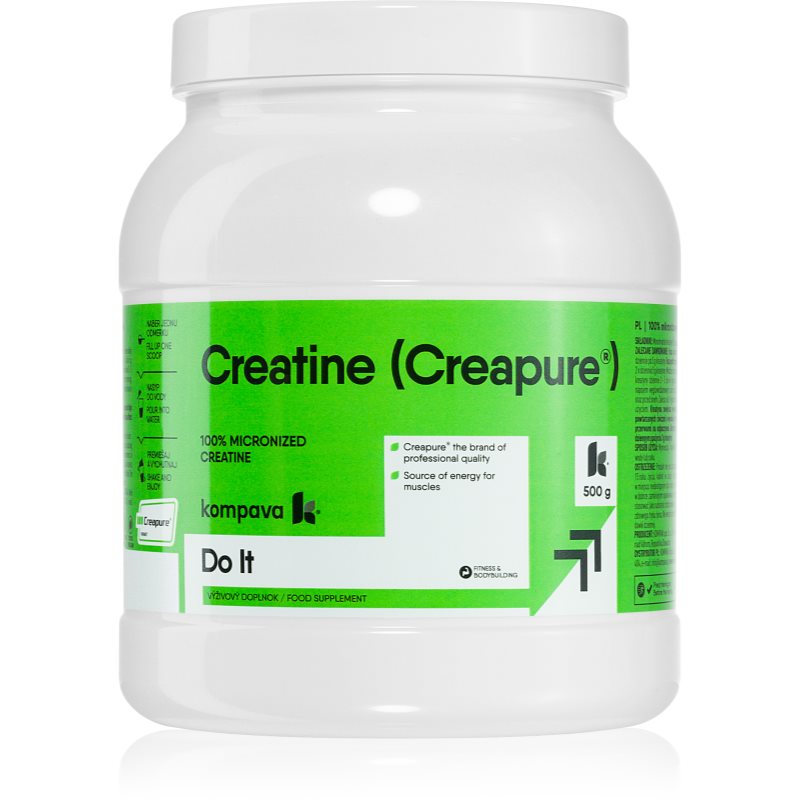 Kompava Creatine Creapure podpora správneho fungovania organizmu vegan 500 g kúpite na Notino.sk
