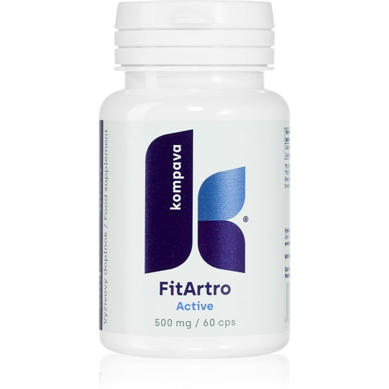 Kompava Fit artro aktiv joint supplement in capsules 60 caps.
