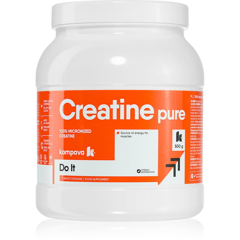 KOMPAVA Kreatin prášek bez příchuti CREATINE PURE 500 g / 100 porcí koupíte na Notino.cz