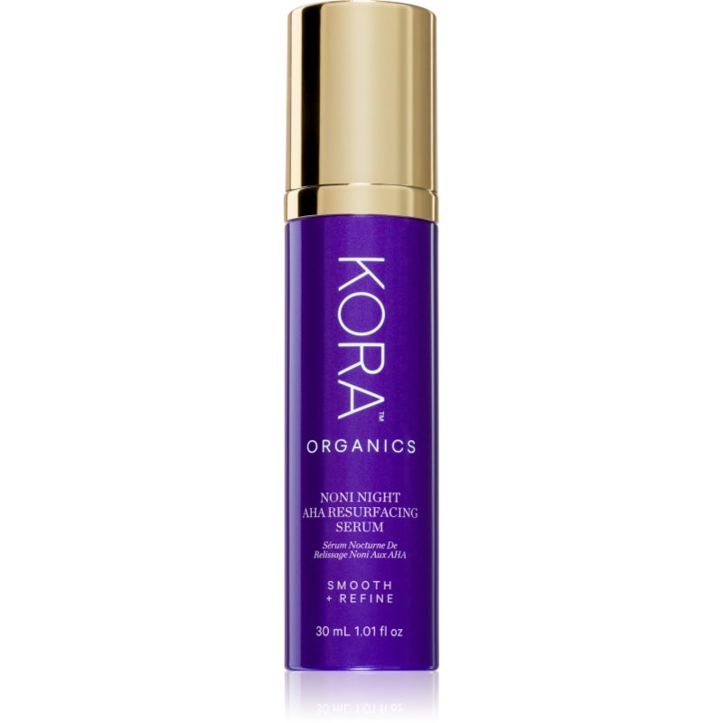 KORA Organics Noni Night AHA Resurfacing Serum regenerační sérum 30 ml
