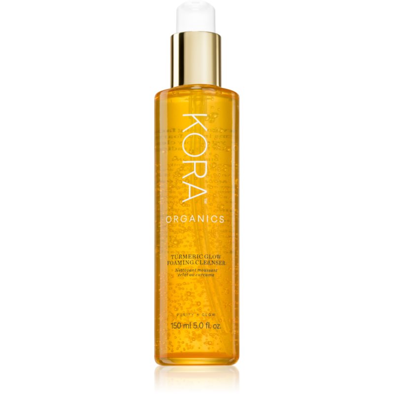 KORA Organics Turmeric Glow Foaming Cleanser Reinigungsschaum für das Gesicht 150 ml