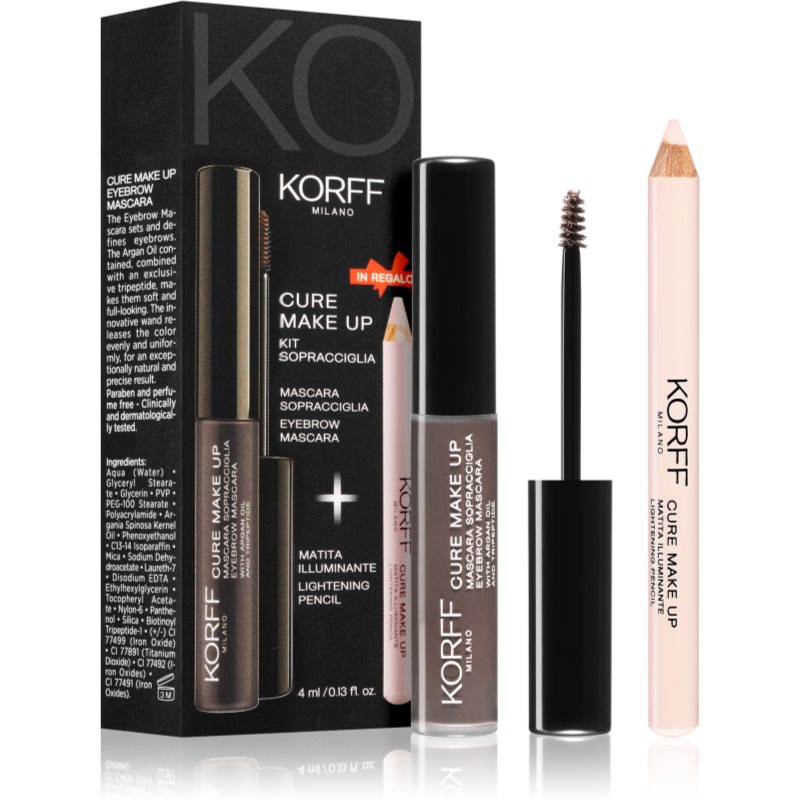 

Korff Cure Makeup набір для брів відтінок 02 Medium