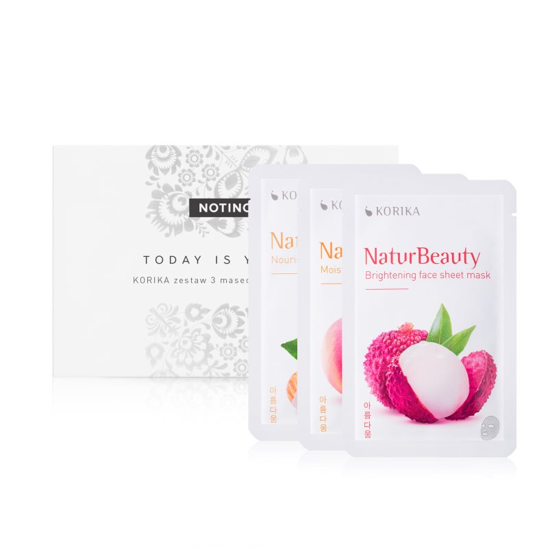 

KORIKA NaturBeauty набір масок для обличчя для жінок I.