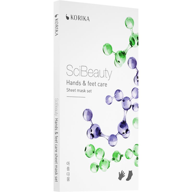

KORIKA SciBeauty набір Hands & feet care sheet mask