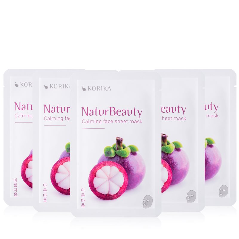 

KORIKA NaturBeauty набір масок для обличчя за вигідною ціною 5 x20 g