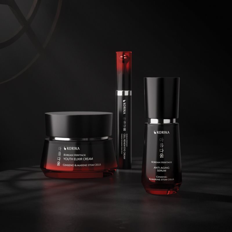 KORIKA Korean Heritage Marine Stem Cells Premium Anti-aging Serum pleťové sérum proti starnutiu s kmeňovými bunkami 30 ml (obrázok 7)